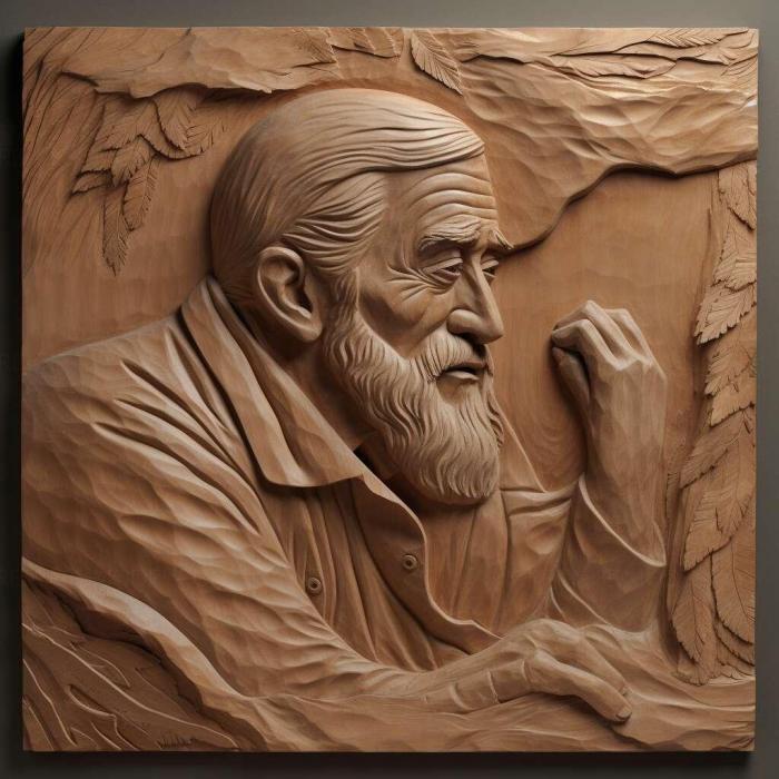 نموذج ثلاثي الأبعاد لآلة CNC 3D Art 